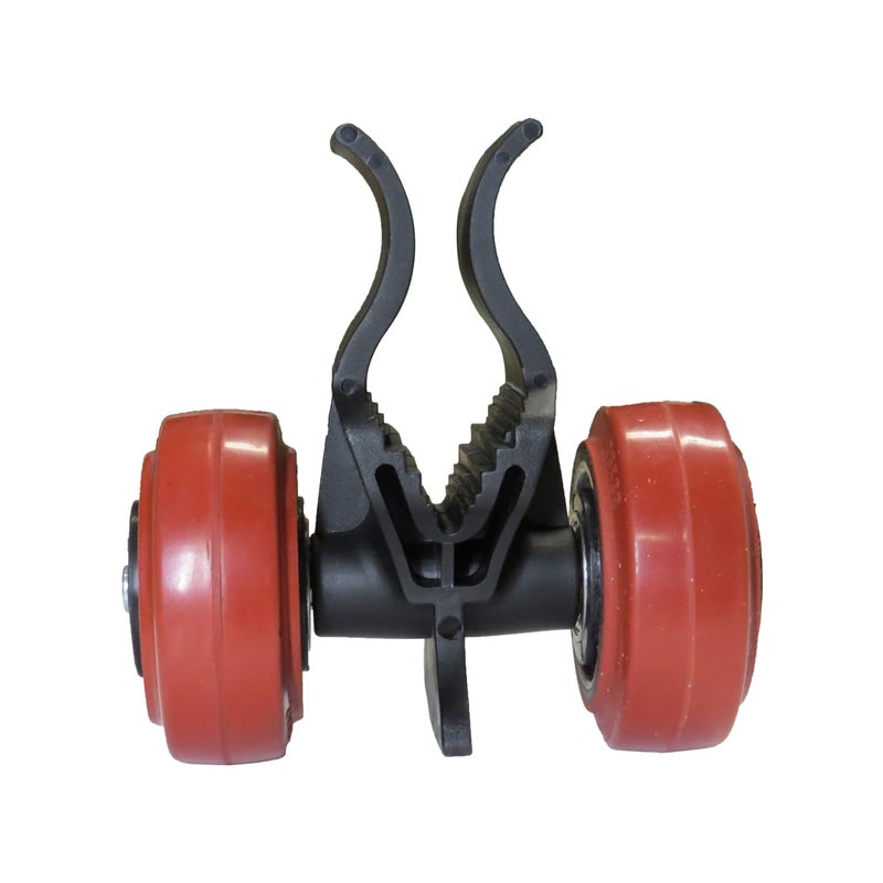 FastCap 02120 Clip N ROLL with Steel Axel, Polyurethane Wheels, 500 LB Capacity - Image 1